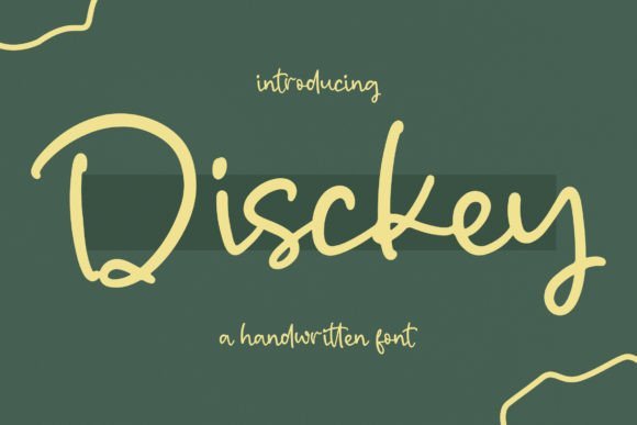 Disckey Font - Featured Image