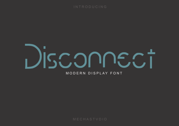 Disconnect Font - Featured Image