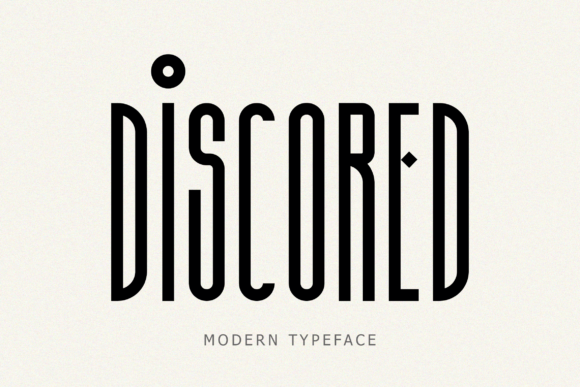 Discored Font - Featured Image