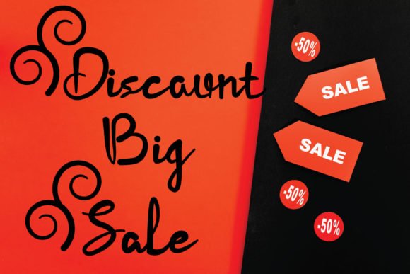 Discount Big Sale Font - Featured Image