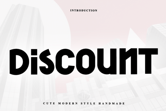 Discount Font - Featured Image