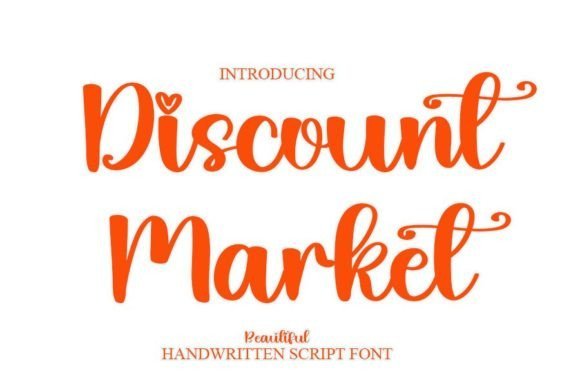 Discount Market Font - Featured Image