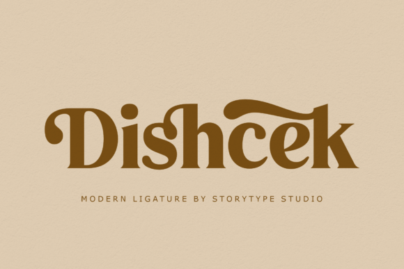 Dishcek Font - Featured Image