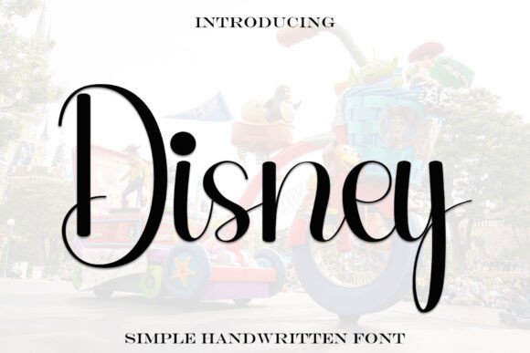 Disney Font - Featured Image