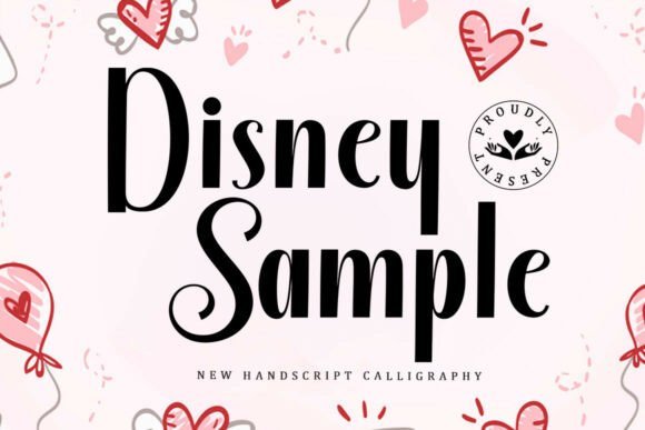 Disney Sample Font - Featured Image