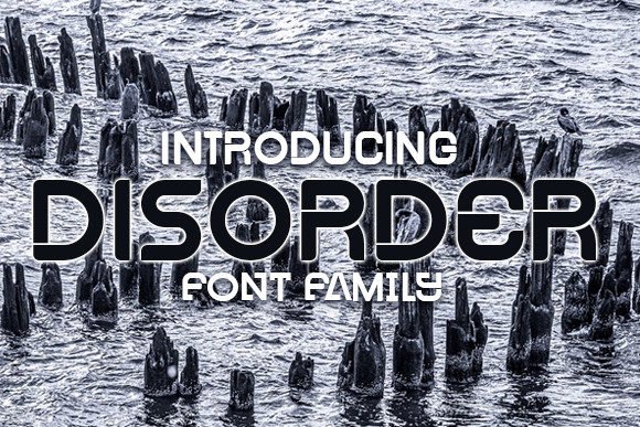 Disorder Font - Featured Image