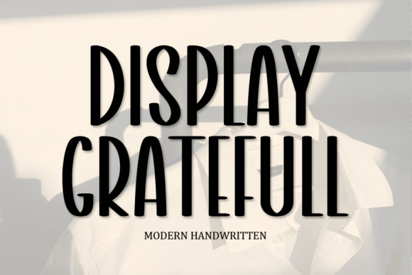 Display Gratefull Font - Featured Image
