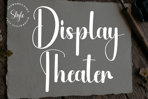 Display Theater Font - Featured Image