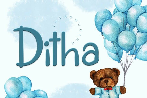 Ditha Font - Featured Image
