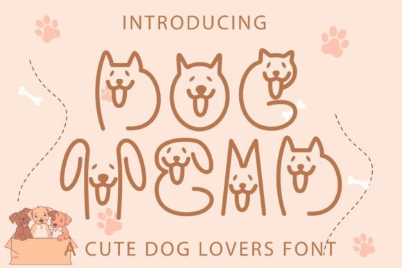 Dog Head Font - Featured Image