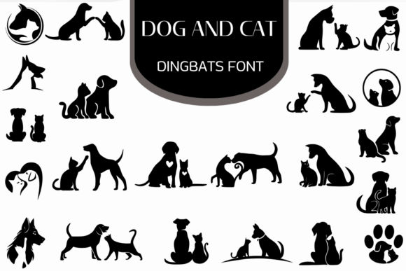 Dog and Cat Font - Featured Image