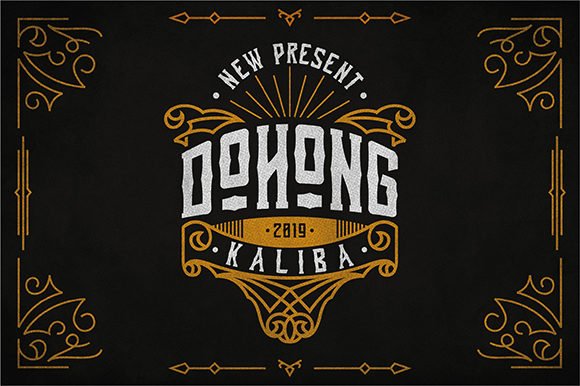 Dohong Kaliba Font - Featured Image