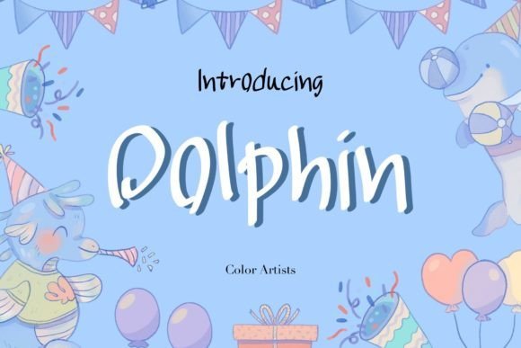 Dolphin Font - Featured Image