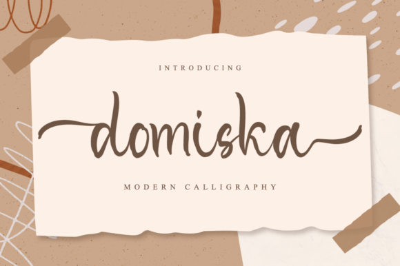 Domiska Font - Featured Image