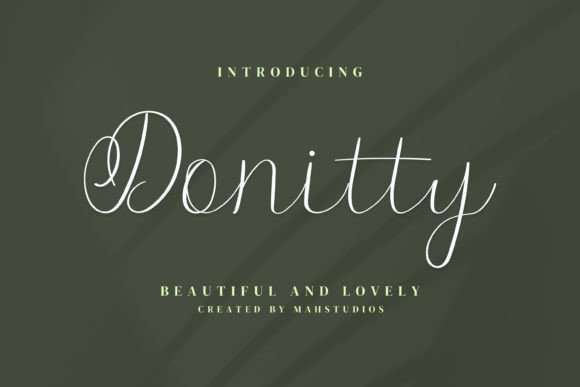 Donitty Font - Featured Image