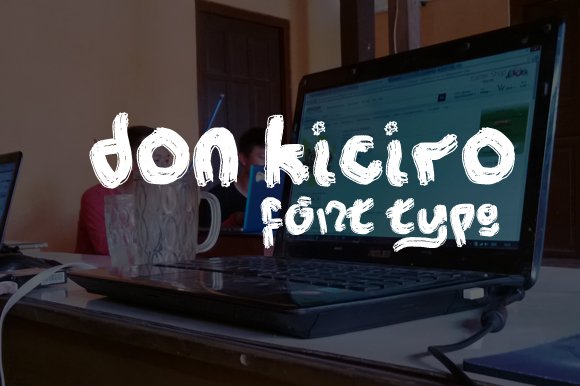 Donkiciro Font - Featured Image