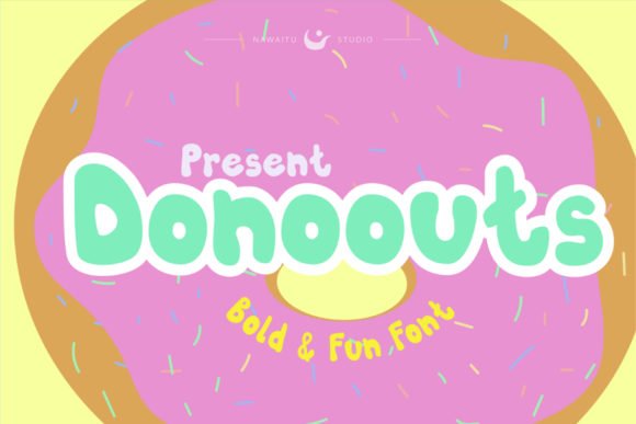 Donoouts Font - Featured Image