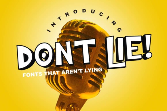 Dont Lie! Font - Featured Image