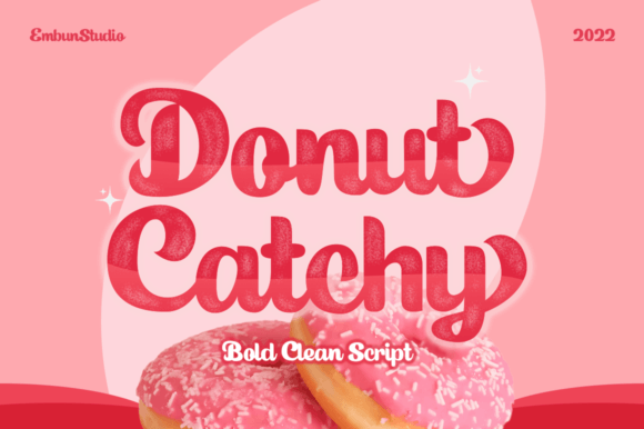 Donut Catchy Font - Featured Image