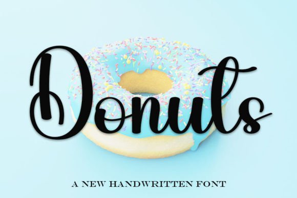 Donuts Font - Featured Image