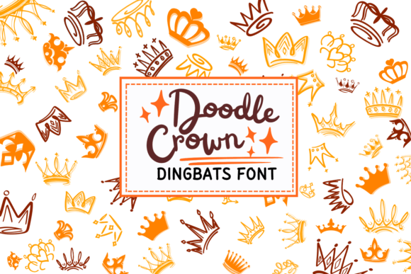 Doodle Crown Font - Featured Image