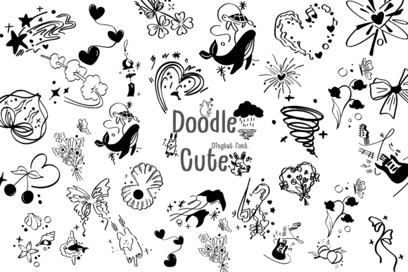 Doodle Cute Font - Featured Image