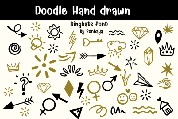 Doodle Hand Drawn Font - Featured Image