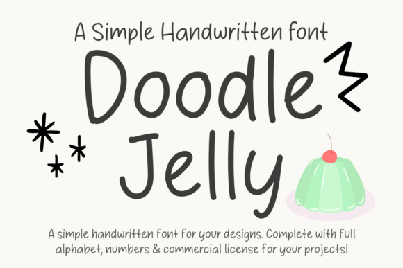 Doodle Jelly Font - Featured Image