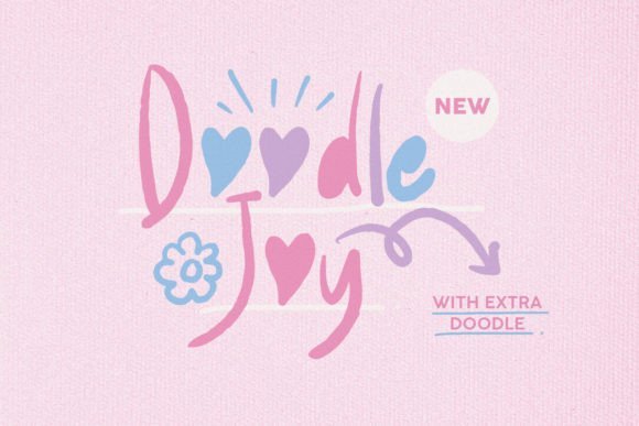 Doodle Joy Font - Featured Image