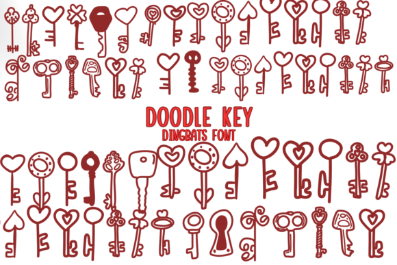 Doodle Key Font - Featured Image