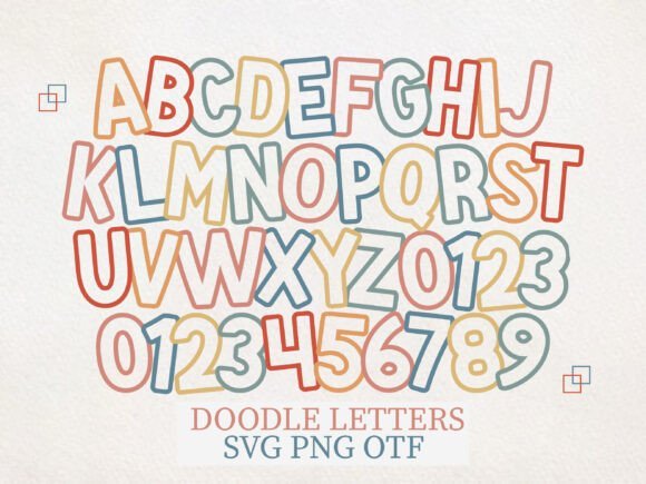 Doodle Letters Font - Featured Image