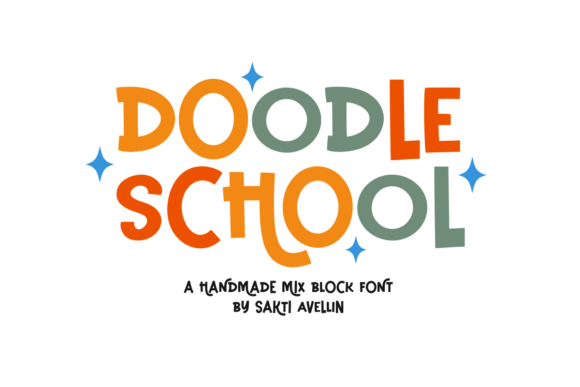 Doodle School Font - Featured Image