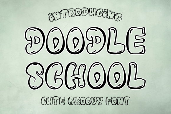Doodle School Font - Featured Image