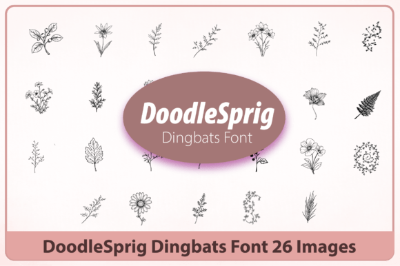 Doodlesprig Font - Featured Image