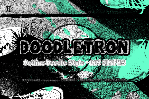 Doodletron Font - Featured Image