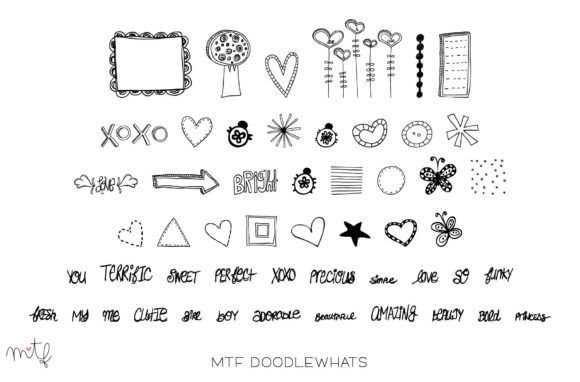 Doodlewhats Font - Featured Image