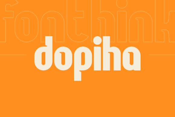 Dopiha Font - Featured Image