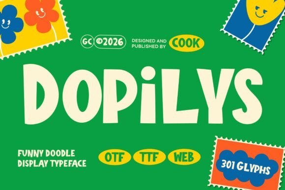Dopilys Font - Featured Image
