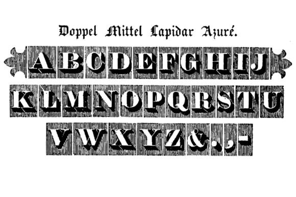 Doppel Mittel Lapidar Azure Font - Featured Image
