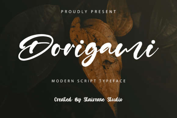 Dorigami Font - Featured Image