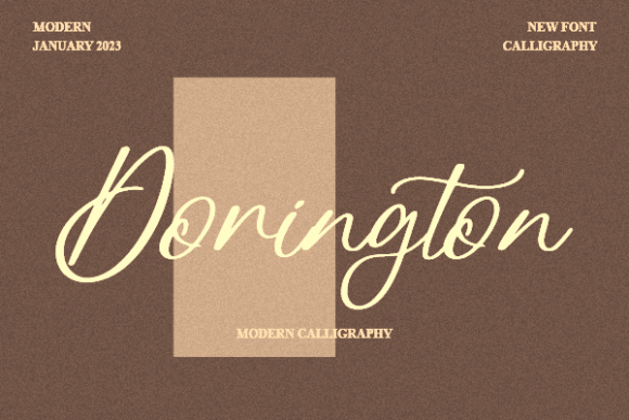 Dorington Font - Featured Image