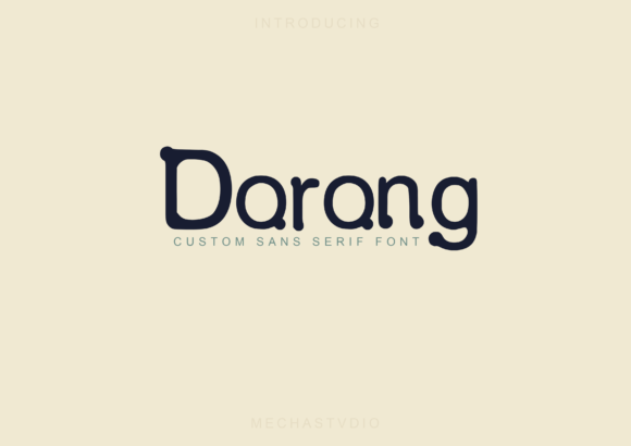 Dorong Font - Featured Image