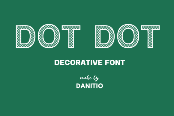 Dot Dot Font - Featured Image