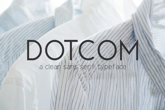 Dotcom Font - Featured Image
