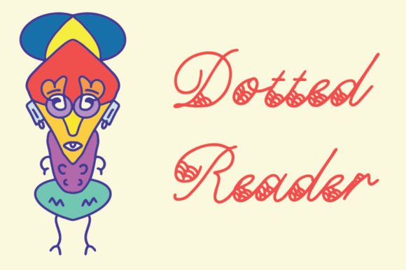 Dotted Reader Font - Featured Image