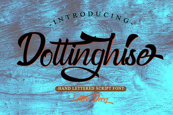 Dottinghise Font - Featured Image
