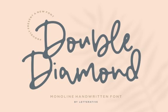 Double Diamond Font - Featured Image