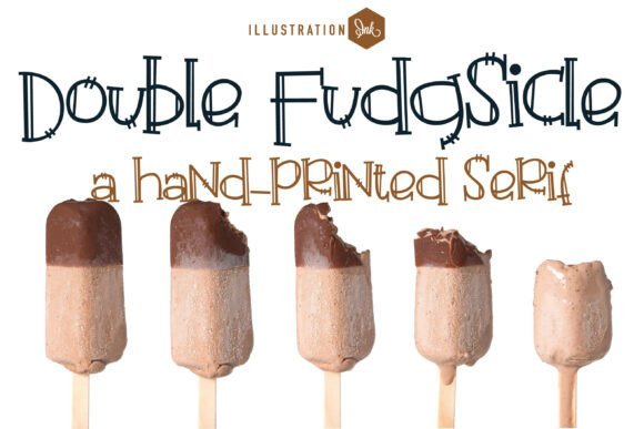 Double Fudgiscle Font - Featured Image