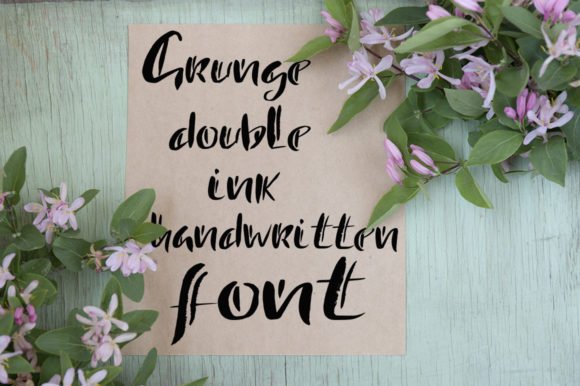 Double Ink Font - Featured Image