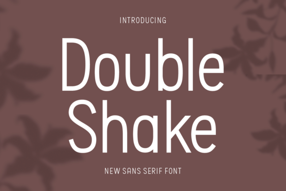Double Shake Font - Featured Image